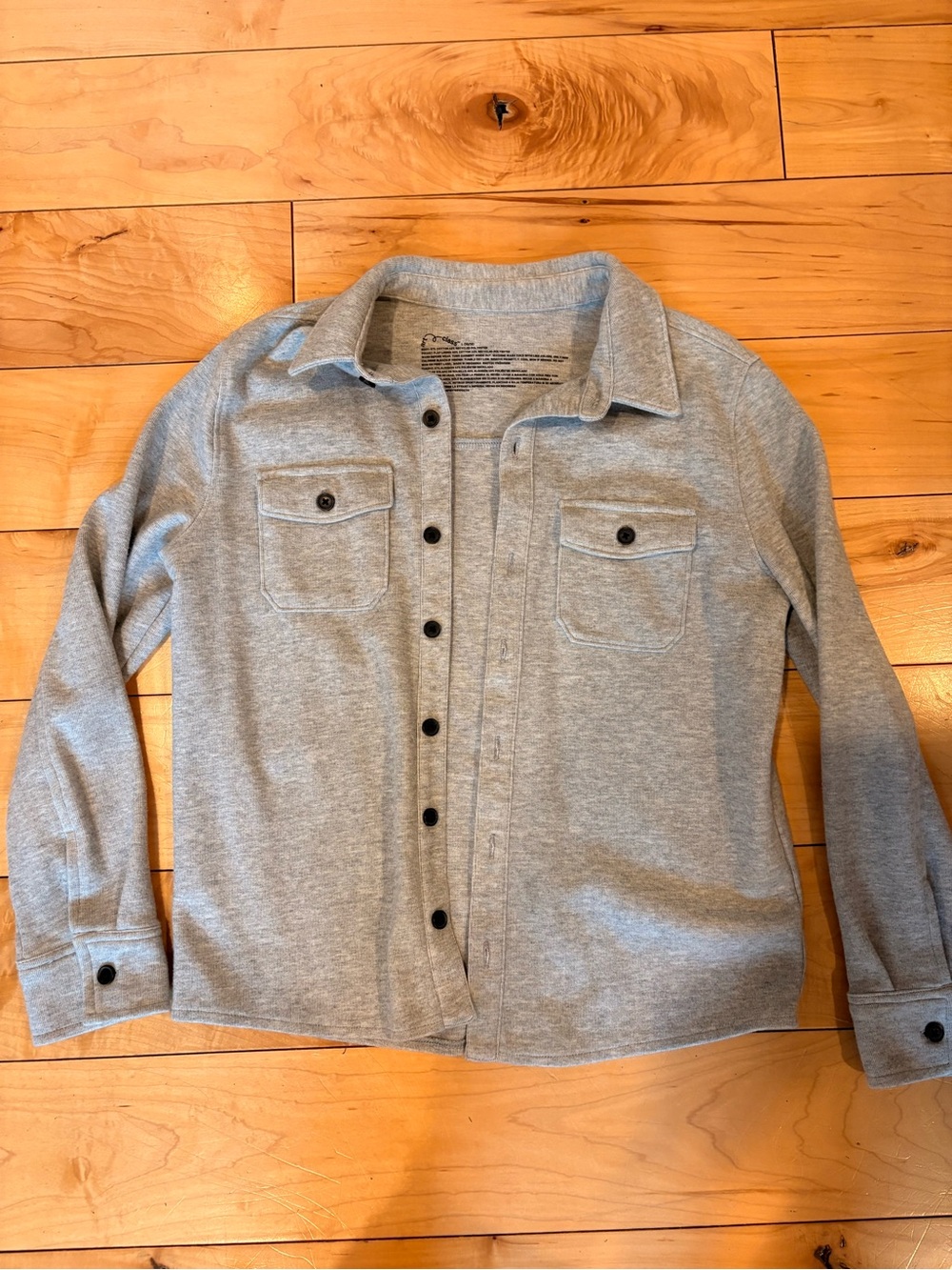Youth 10/12 Grey Shacket